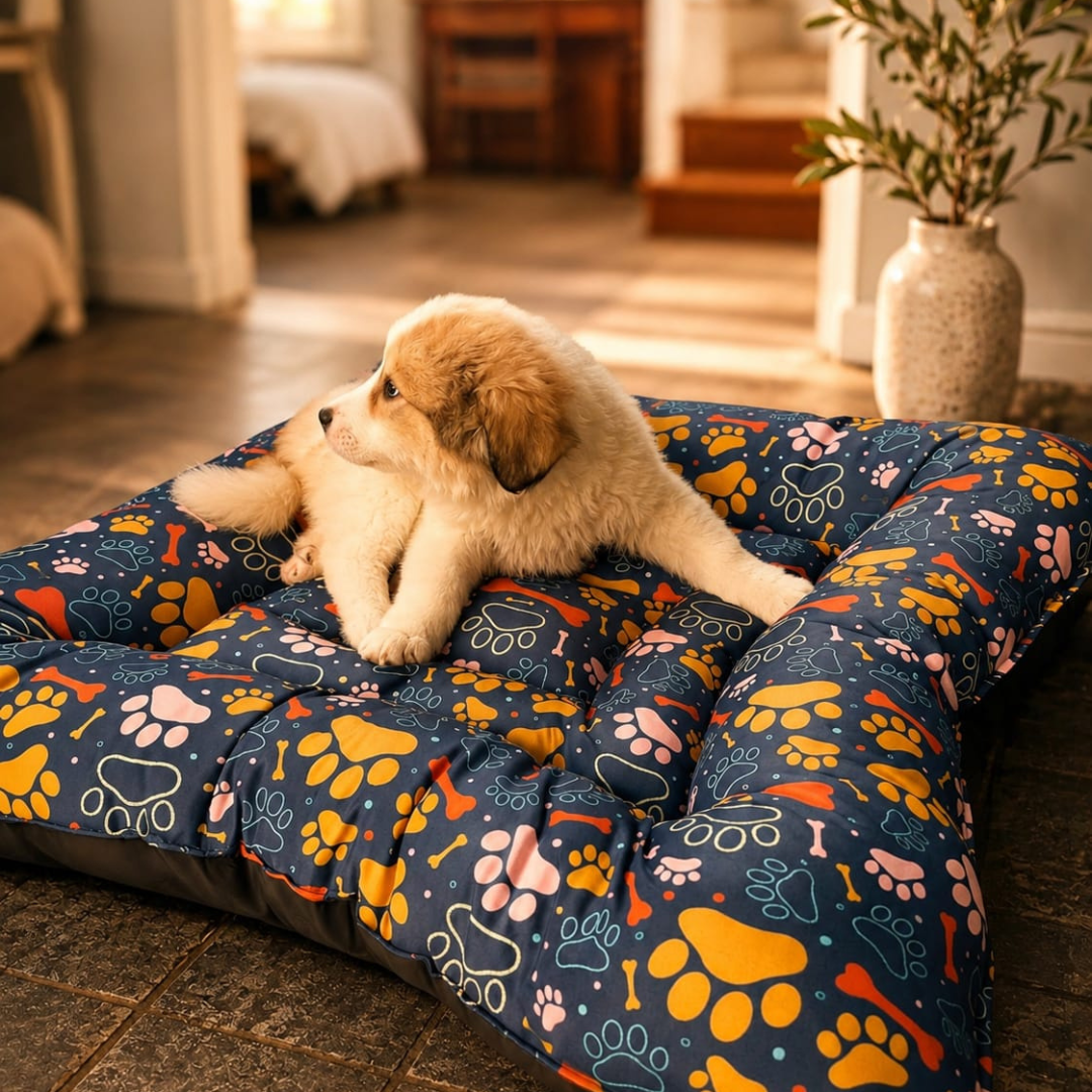 Cama impermeable para perros | Lona de alta densidad | + Funda desmontable para lavadora
