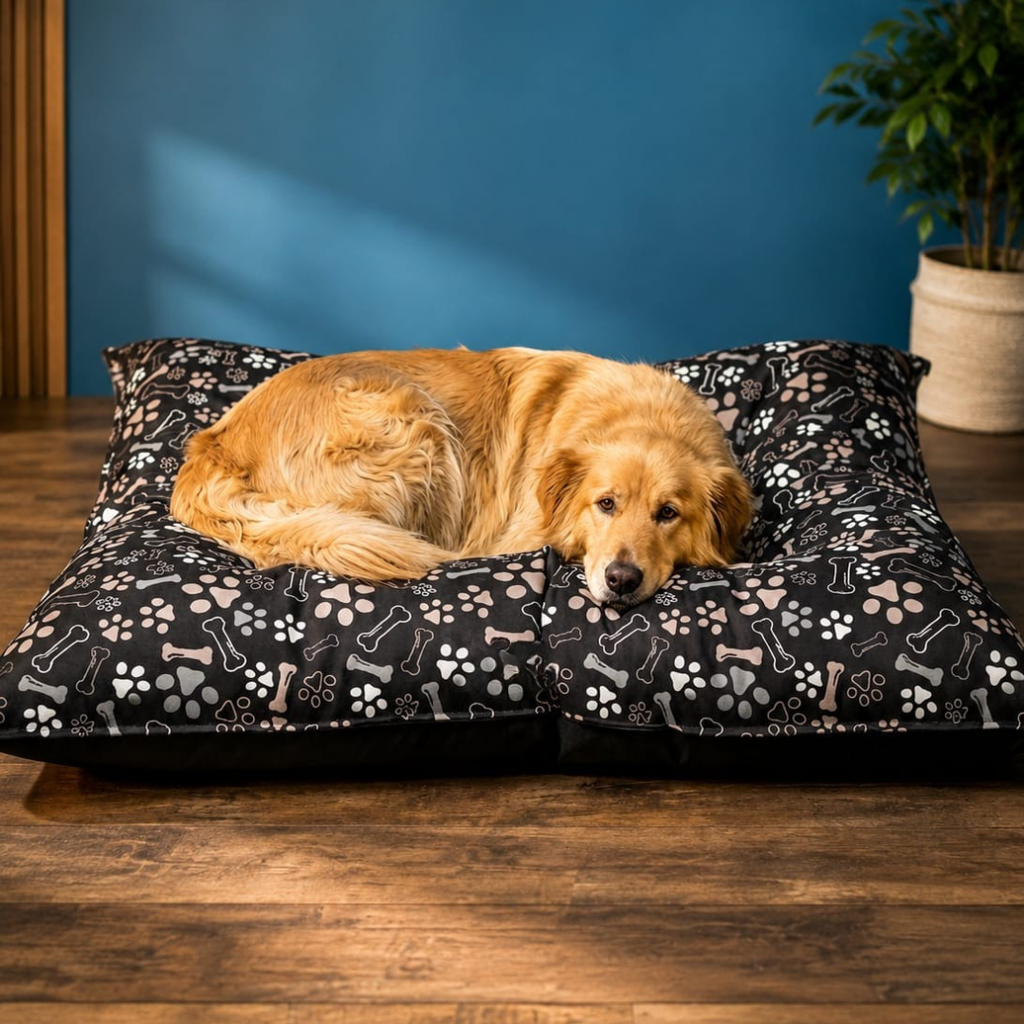 Cama impermeable para perros | Lona de alta densidad | + Funda desmontable para lavadora