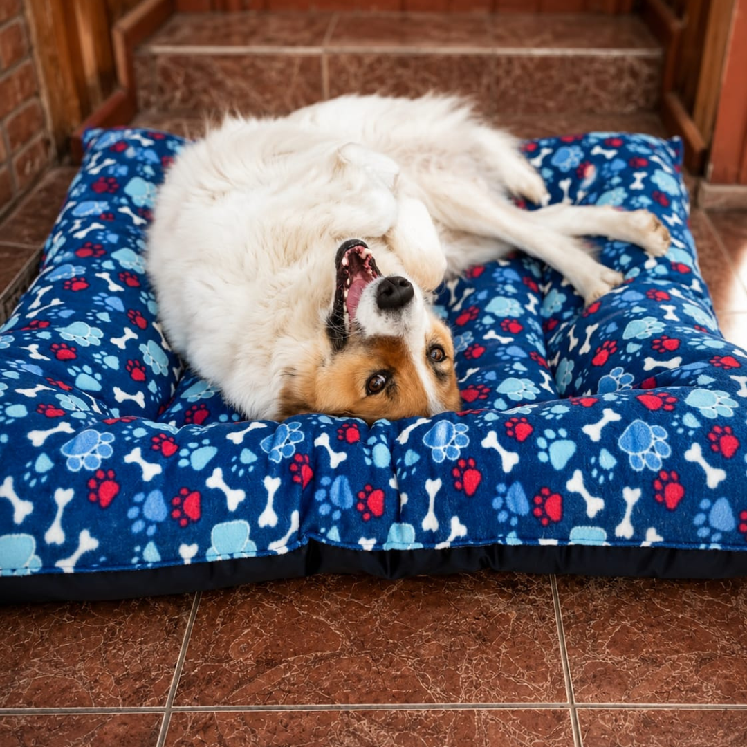 Cama impermeable para perros | Interior polar suave | Premium y lavable