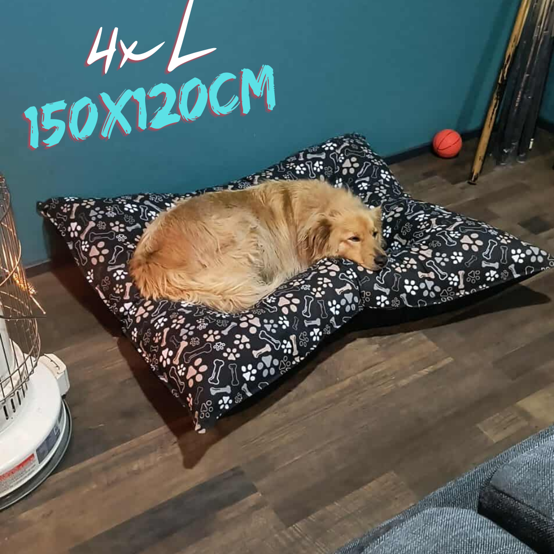 Cama impermeable para perros | Tela lona de alta densidad | Premium y resistente