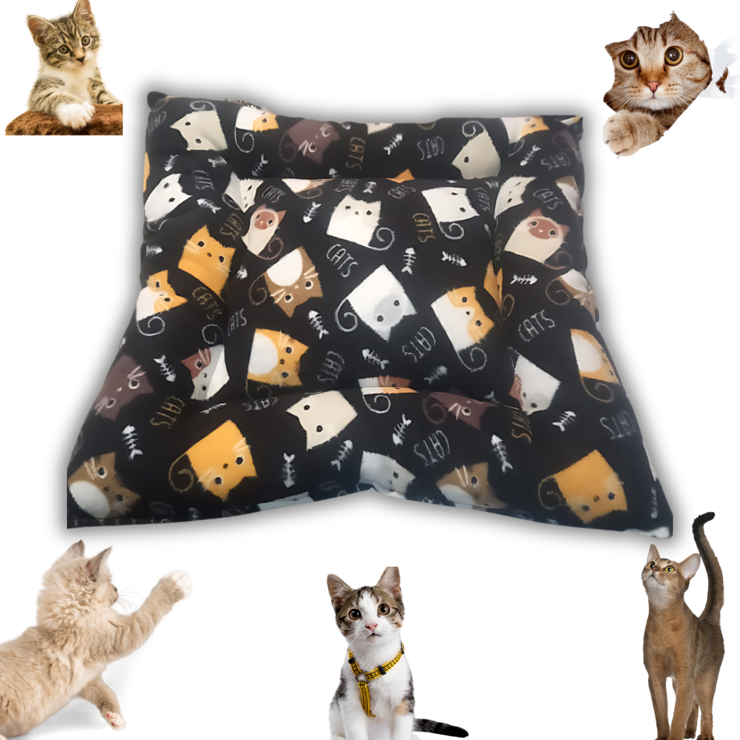 Cama impermeable para gatos | Polar térmico | Cómoda y lavable
