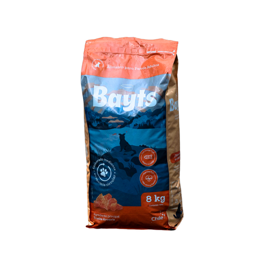 Alimento Bayts Perro Adulto 8kg - Trucha | Nutrición Completa