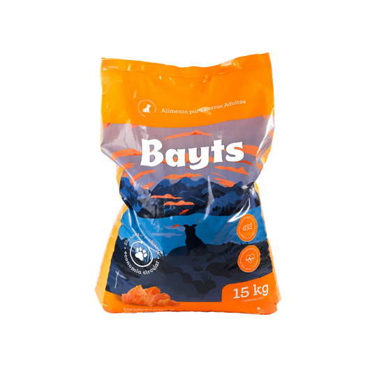Alimento Bayts Perro Adulto 15kg - Trucha | Gran Formato Económico