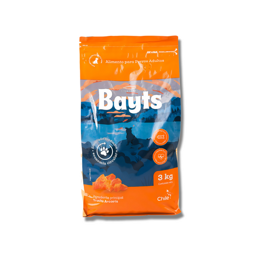Alimento Bayts Perro Adulto 3kg - Trucha | Nutrición Completa