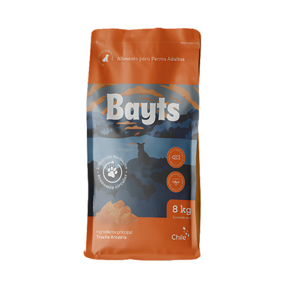 Alimento Bayts Perro Adulto 8kg - Trucha | Nutrición Completa